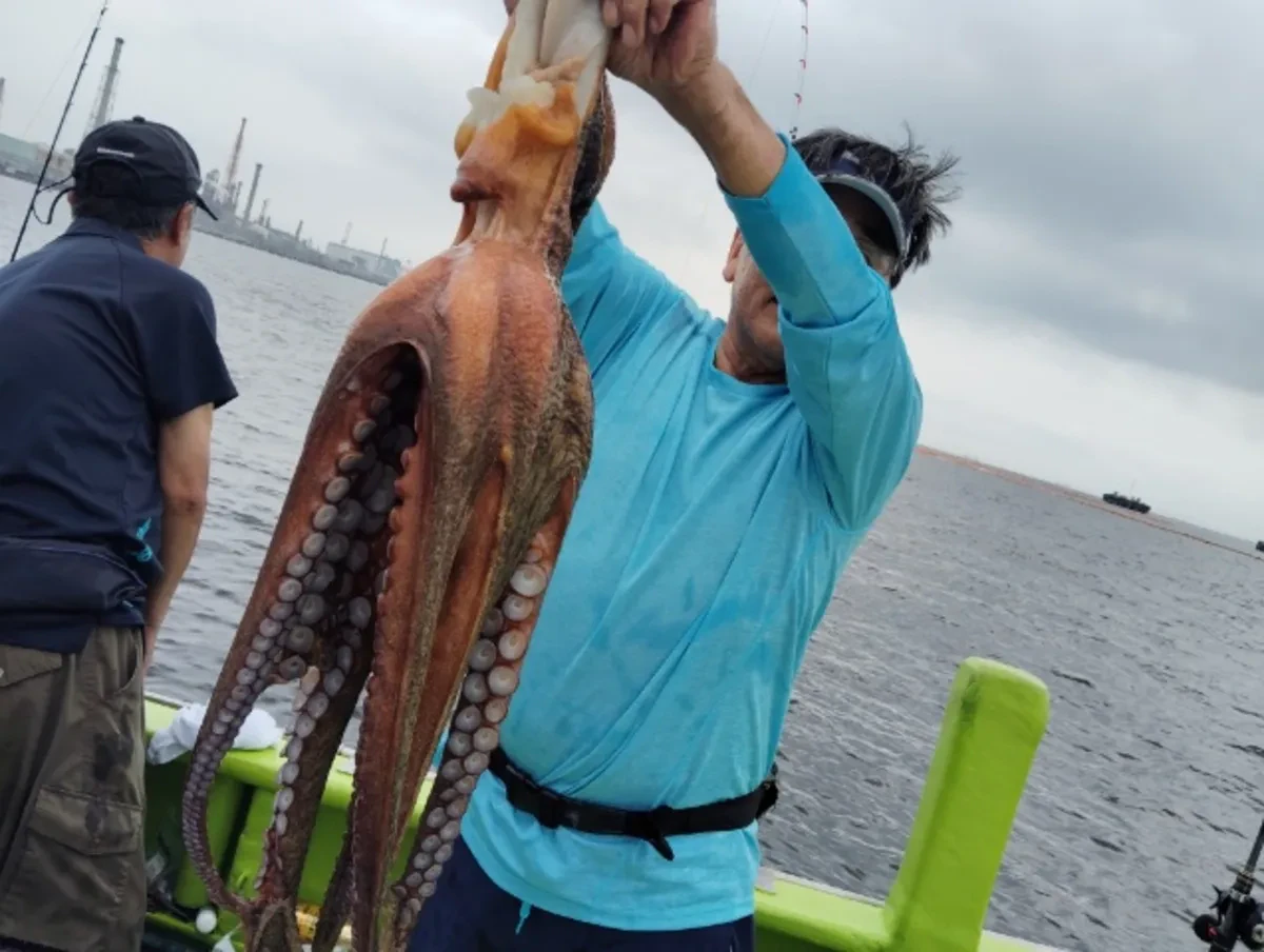 7/2に横内丸で上がったタコ