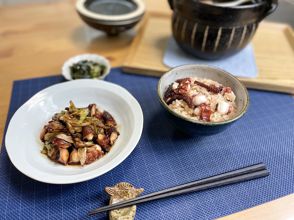 美味しいマダコ料理