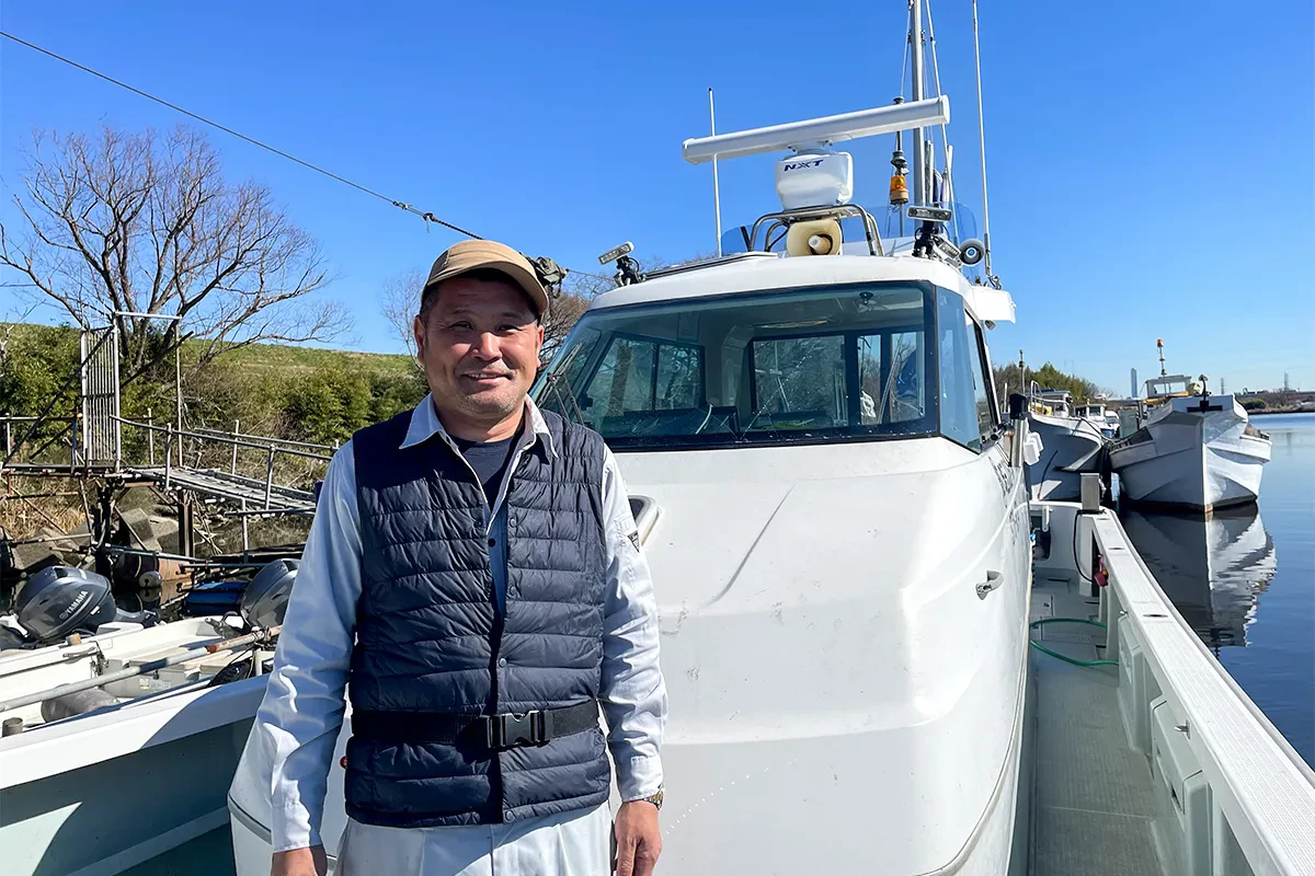 けやき丸・長谷川船長