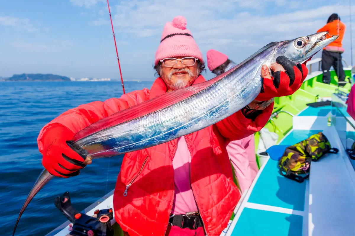 ナイスサイズのタチウオ
