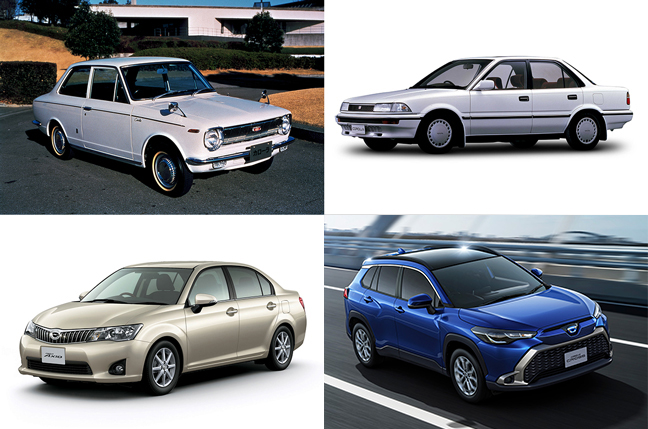 トヨタ カローラの歴史や現行車種を紹介 新型suvやサイズ比較も Kinto