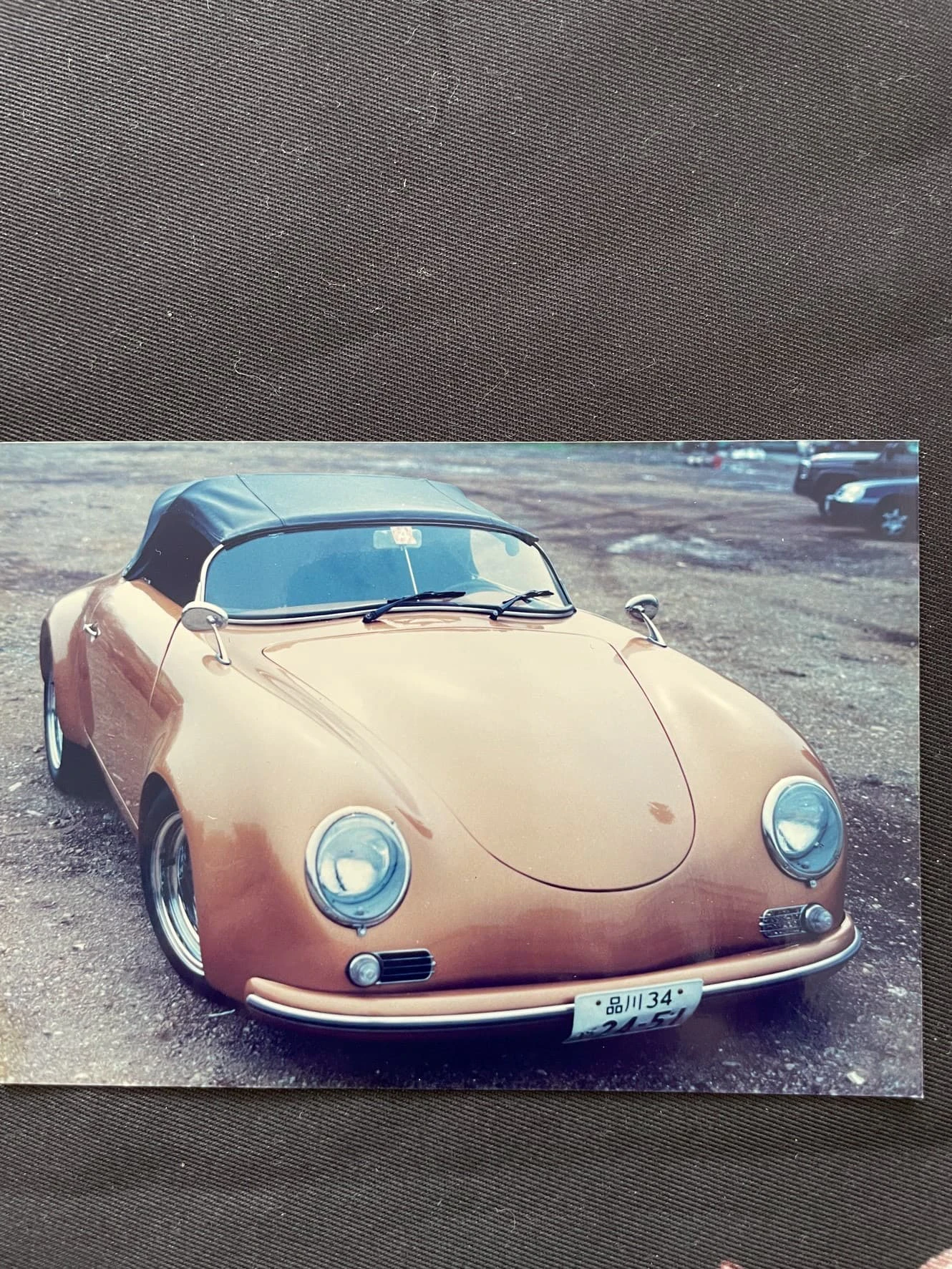 浅井さんがはじめて買ったポルシェ356のレプリカ（浅井健一さんの提供写真）