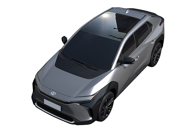 bZ4X ソーラールーフ(プロトタイプ車両)