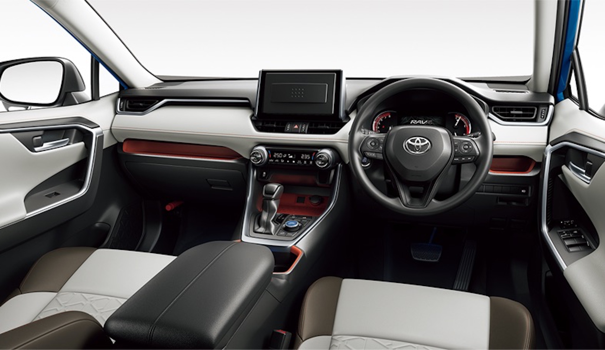 新型RAV4のインテリアデザイン