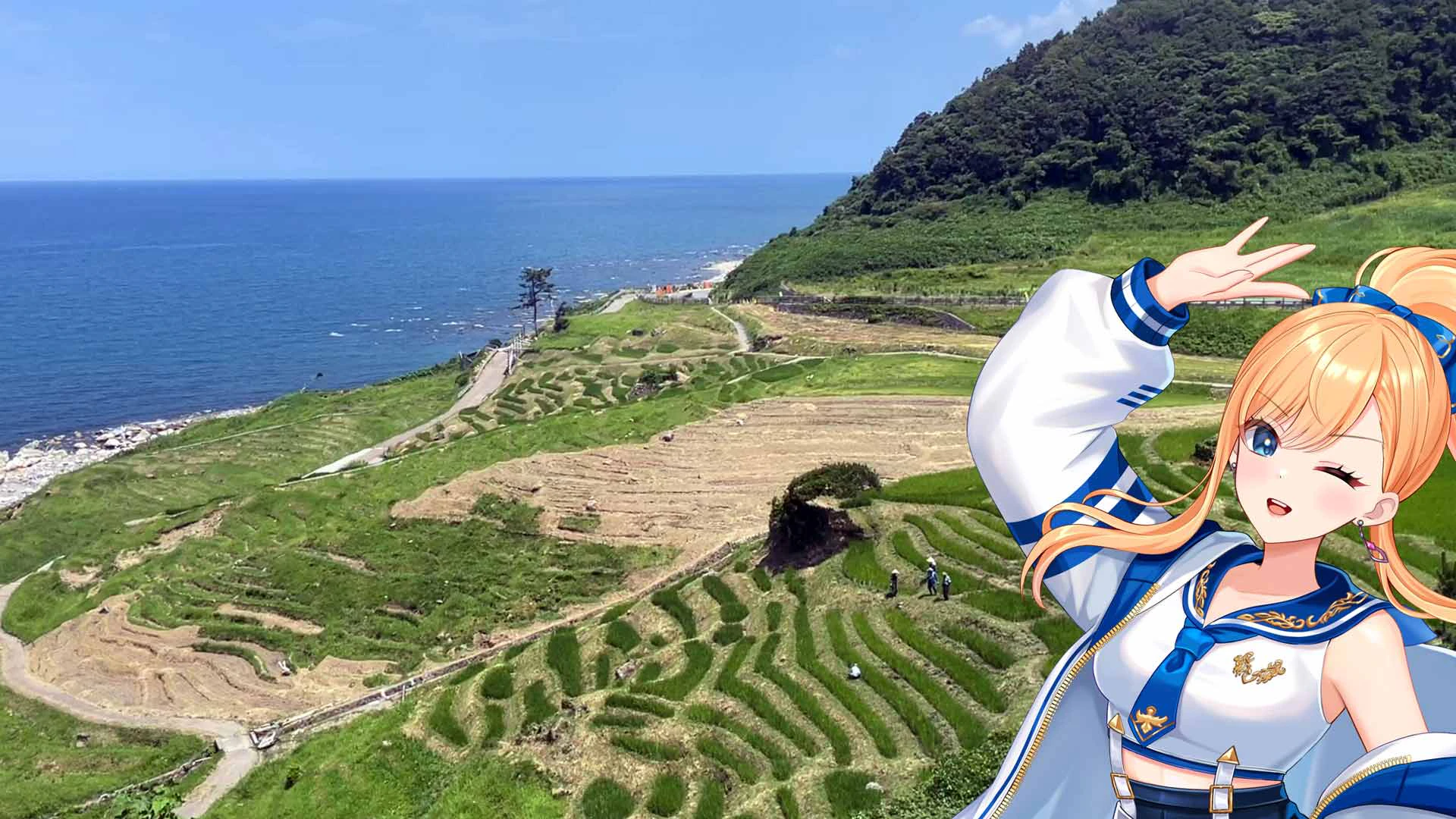 白米千枚田の絶景！