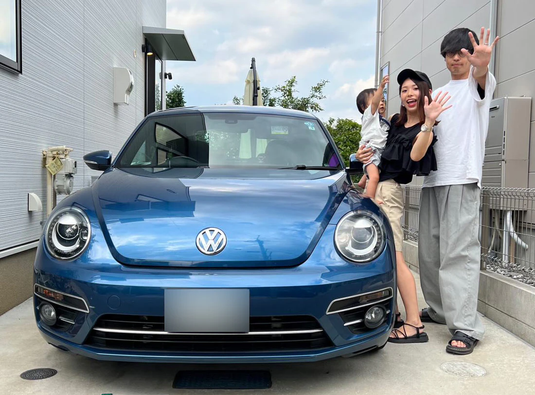 ゆきちゃんのかつての愛車だったフォルクスワーゲン・ビートル