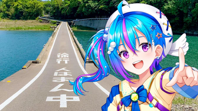 ご当地VTuber 蒼藍アオと巡る徳島の“秘境”　海山川の自然豊かな観光スポット18選
