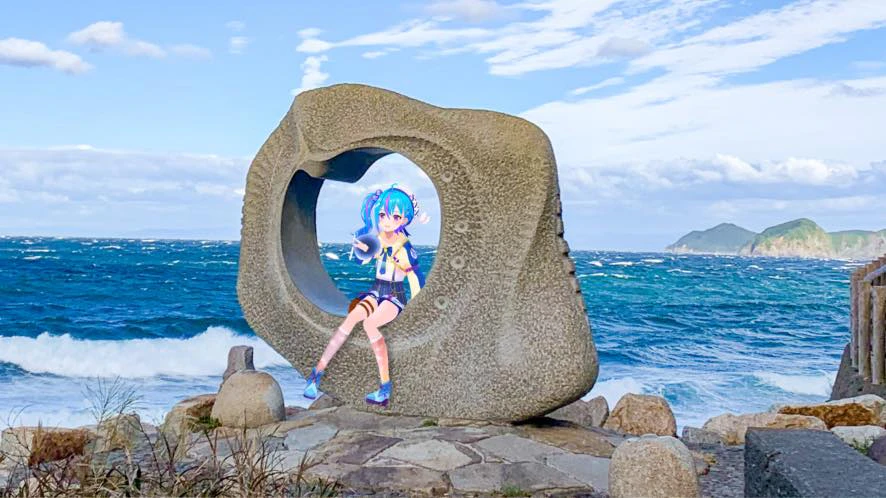 徳島県ご当地VTuber・蒼藍アオに観光スポット紹介17