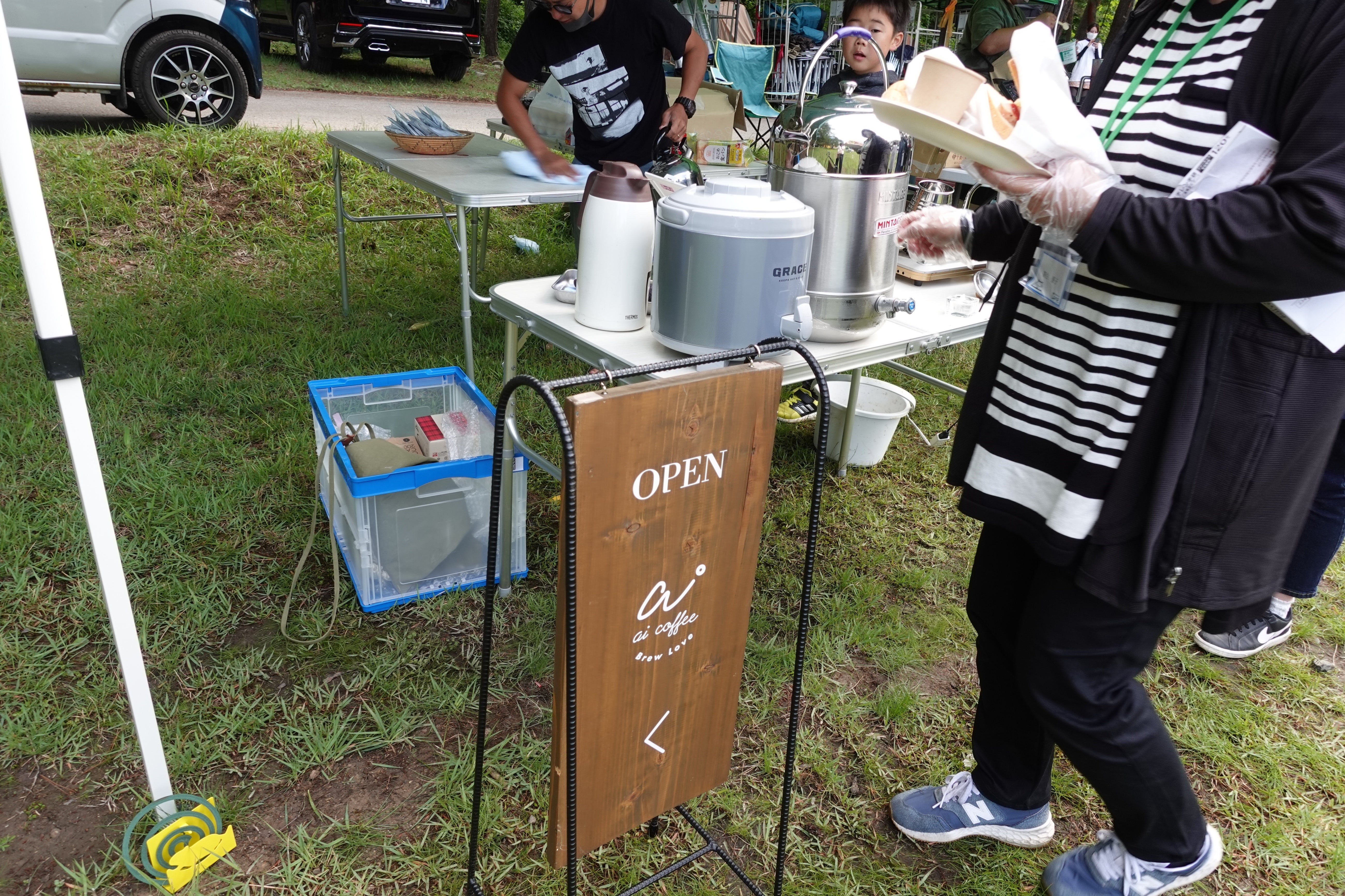 美味しいコーヒーを用意してくださったのは、ai coffeeさん