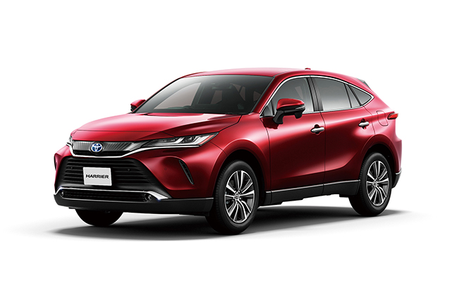 ハリアー G“Leather Package”(センシュアルレッドマイカ)<オプション装着車>