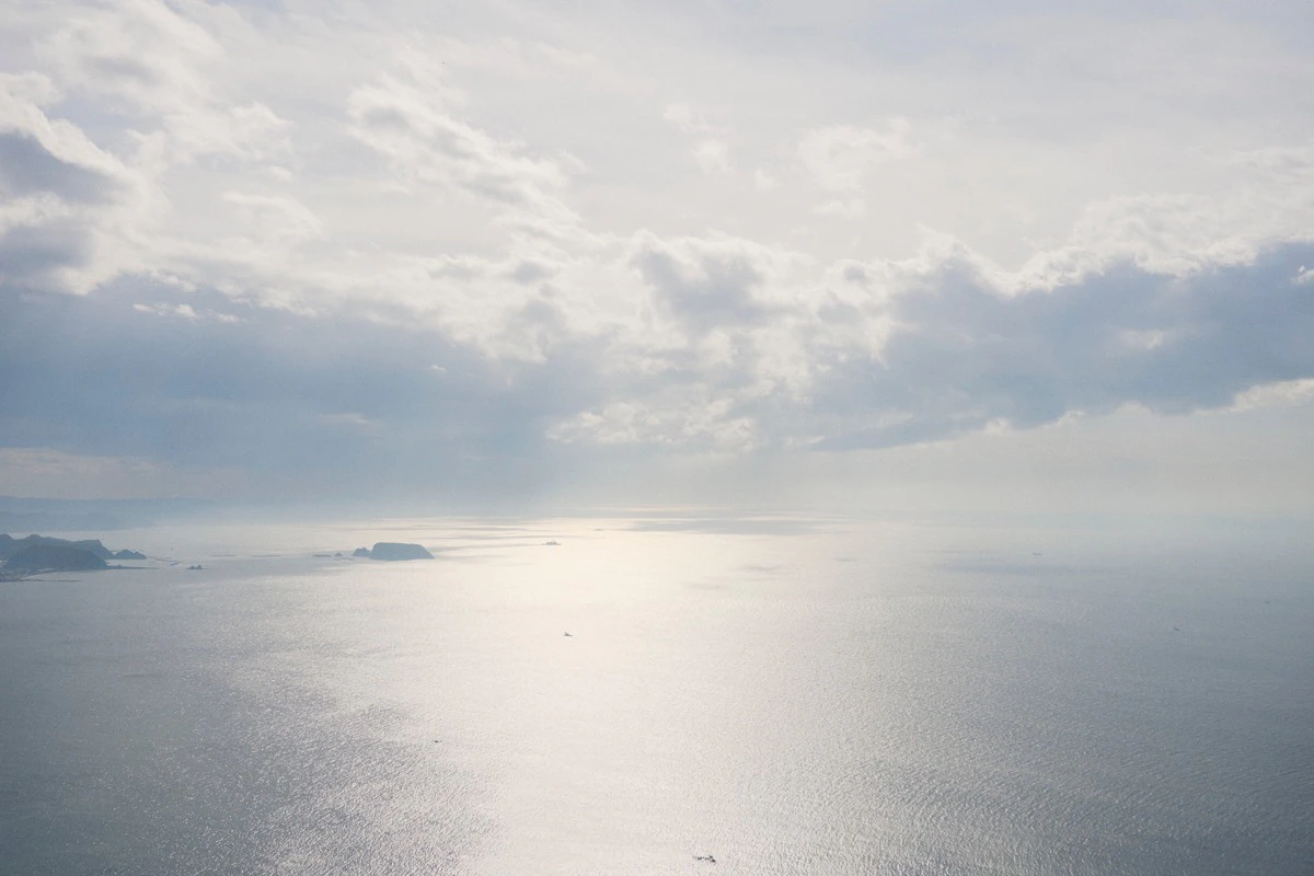 絶壁で海が近いゆえの景色。最高です