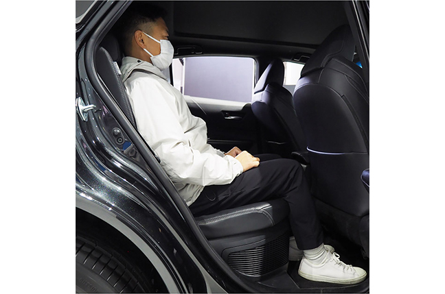 ハリアーの乗車イメージ