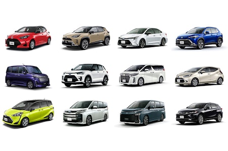 トヨタ人気車種ランキング！2022年と2021年の販売台数比較も