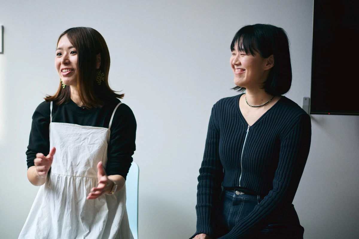 こちらはクルマを持つ派の2人