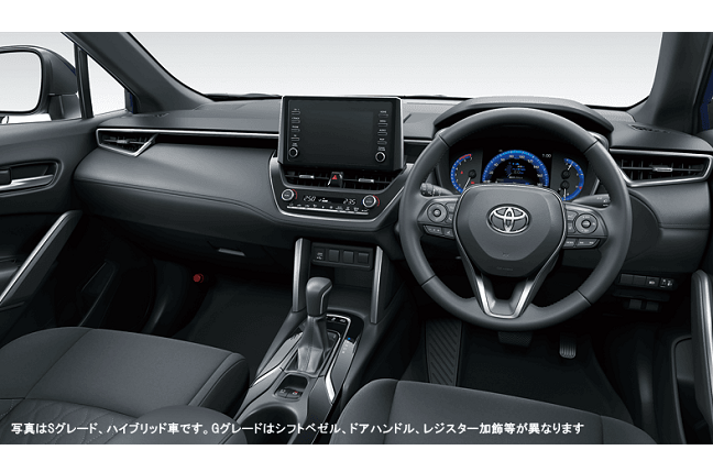 カローラ クロスのフロントマスク