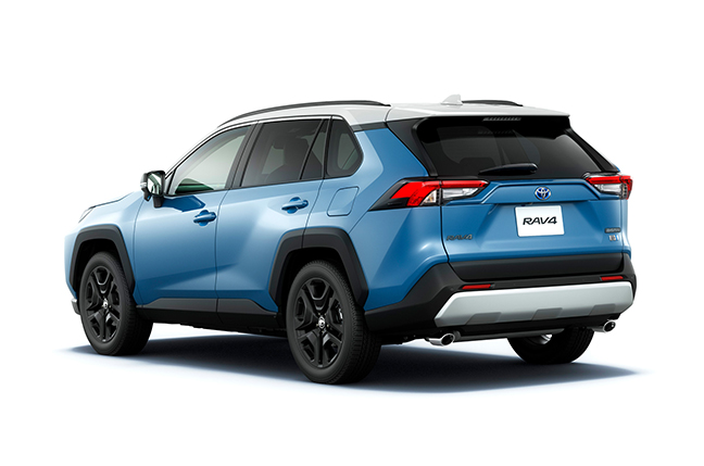 RAV4 HYBRID Adventure(アッシュグレーメタリック×グレイッシュブルー)<オプション装着車>