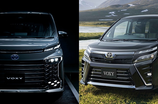 トヨタ新型ヴォクシー(90系)と旧型(80系)の違いを新旧比較！フルモデルチェンジによる進化とは？