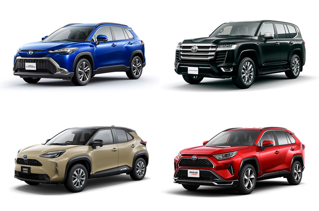 【トヨタのSUV一覧】新型SUVを含む全10車種！2022年最新版