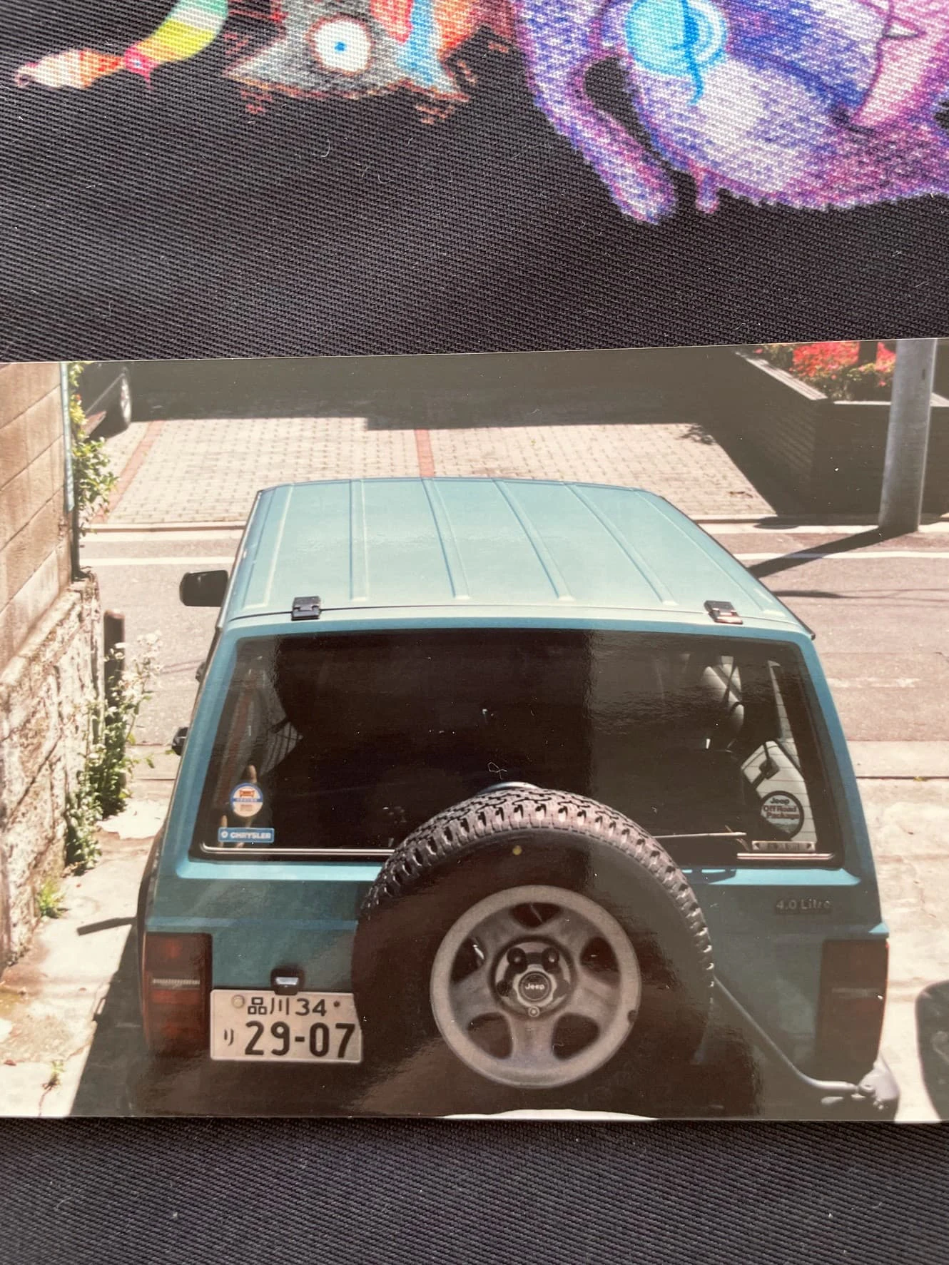 2台目のジープ チェロキー（浅井健一さんの提供写真）