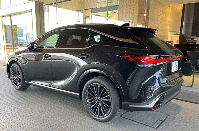 LEXUS RX350 F SPORT試乗