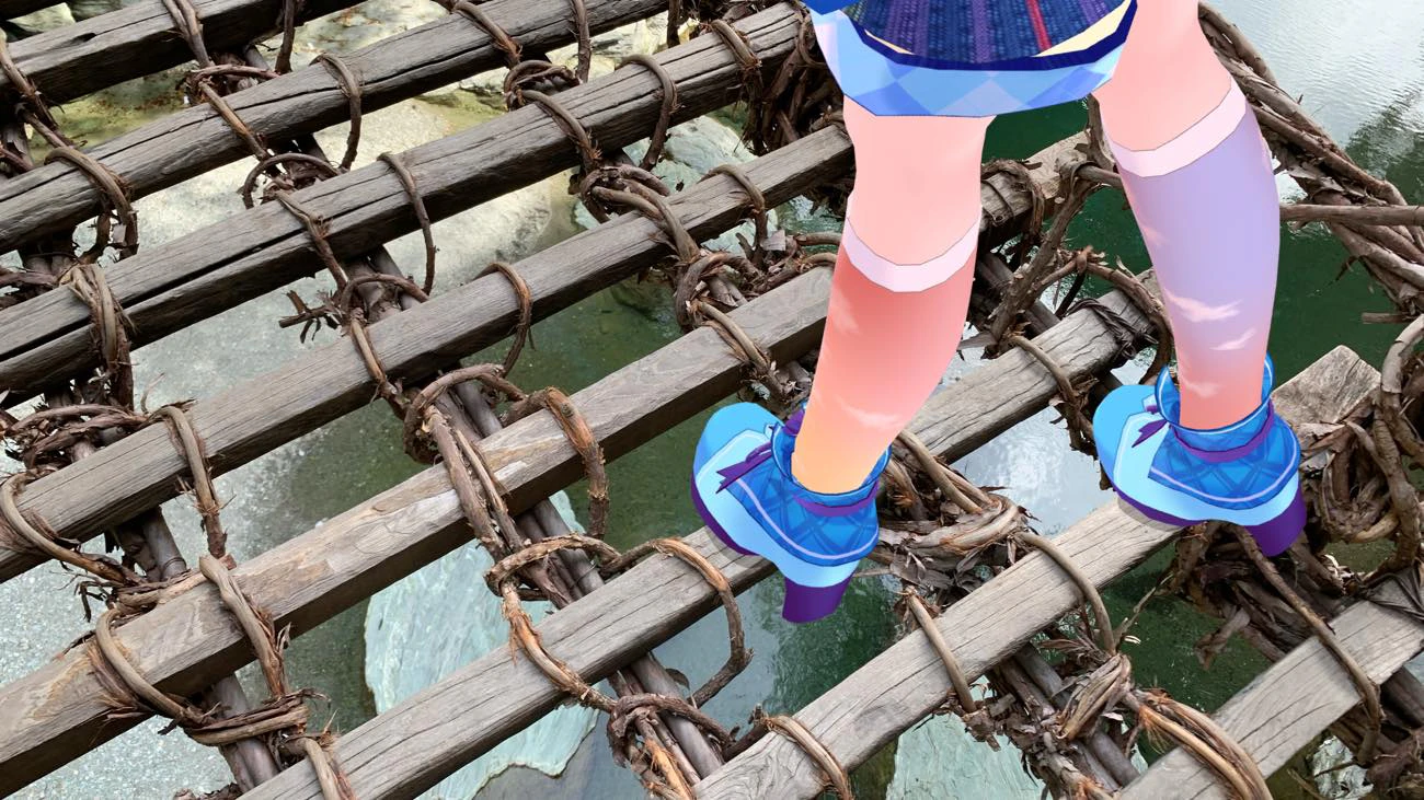 徳島県ご当地VTuber・蒼藍アオに観光スポット紹介4