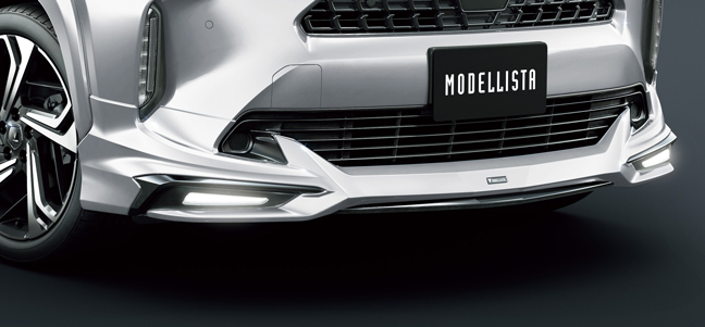 ヤリス クロス MODELLISTA エアロパーツセットA(ADVANCE ROBUST STYLE)フロントスポイラー