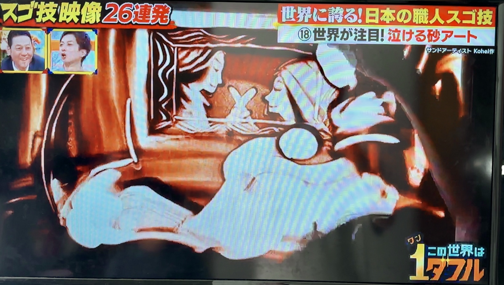 Koheiのサンドアートテレビ卯紹介