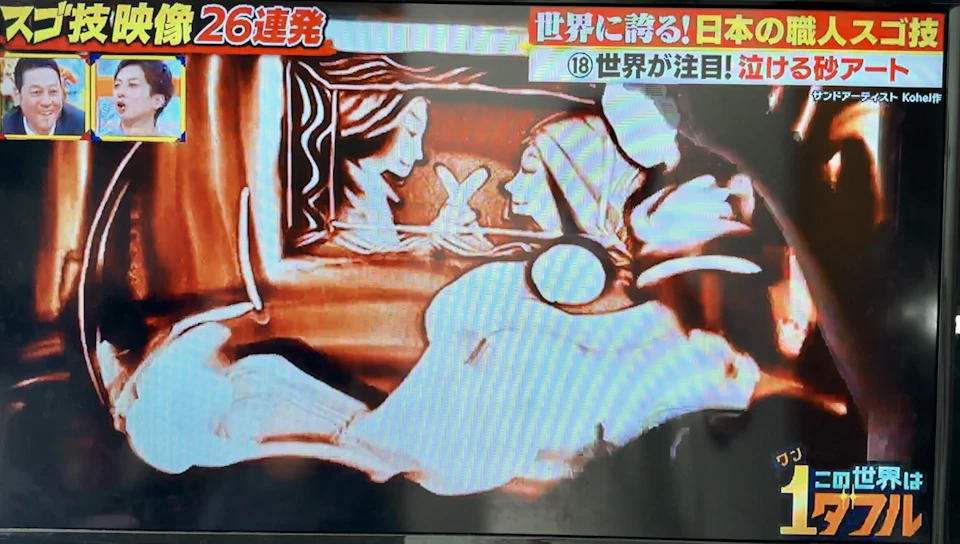Koheiのサンドアートテレビ卯紹介