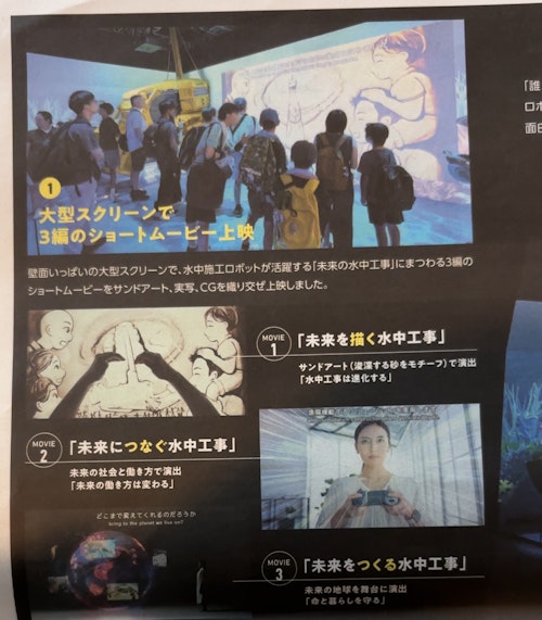 沢山の方がサンドアート映像を見てくださいました。