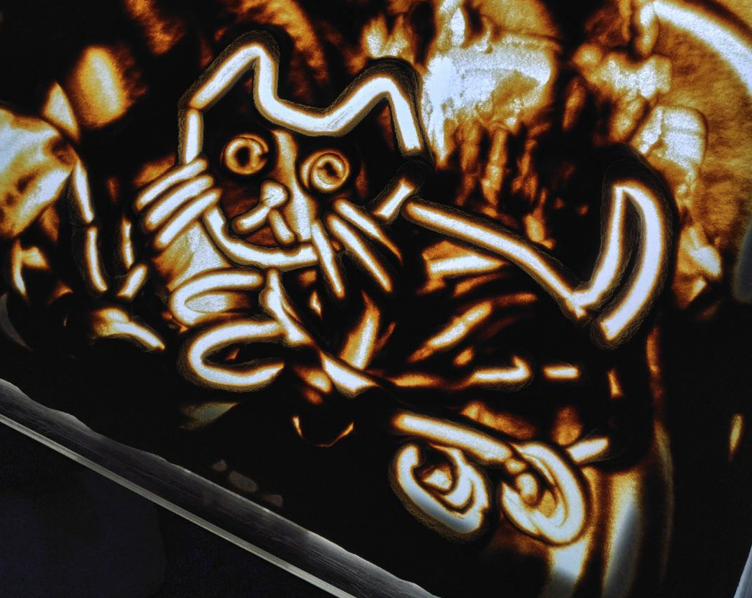 子供達の作品「猫」