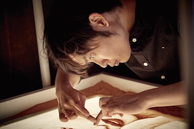 サンドアーティストKoheiによるサンドアート体験