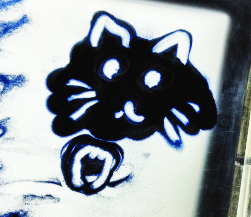 子供達の作品「猫」