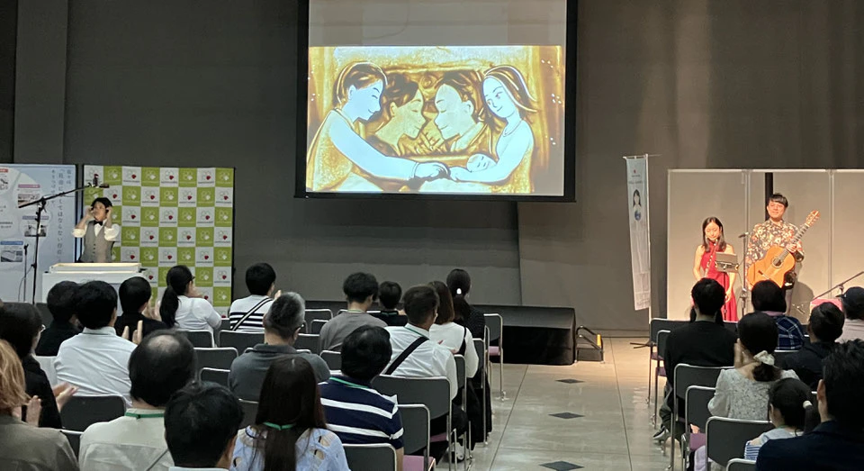 砂と音のサンドアートコンサート