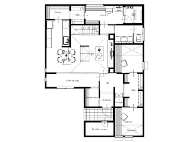 1階間取り図