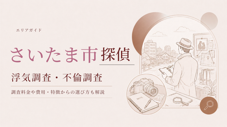さいたま市 浮気調査 おすすめ