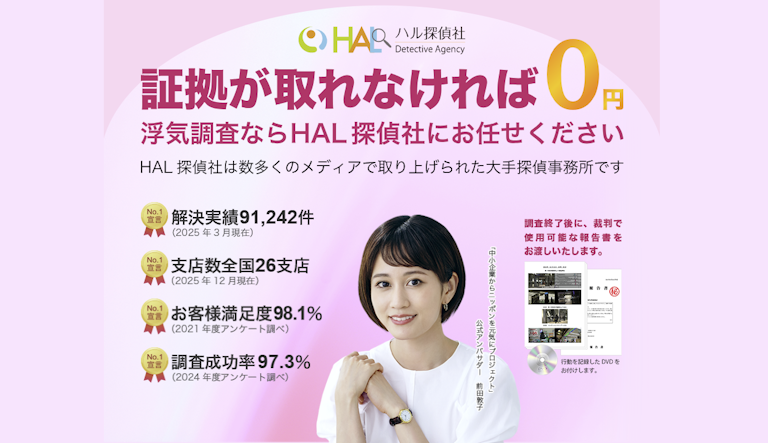 HAL探偵社 アイキャッチ