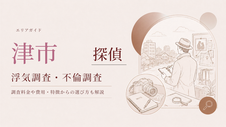 津市 浮気調査 おすすめ