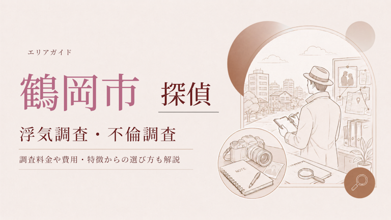 鶴岡市 浮気調査 おすすめ