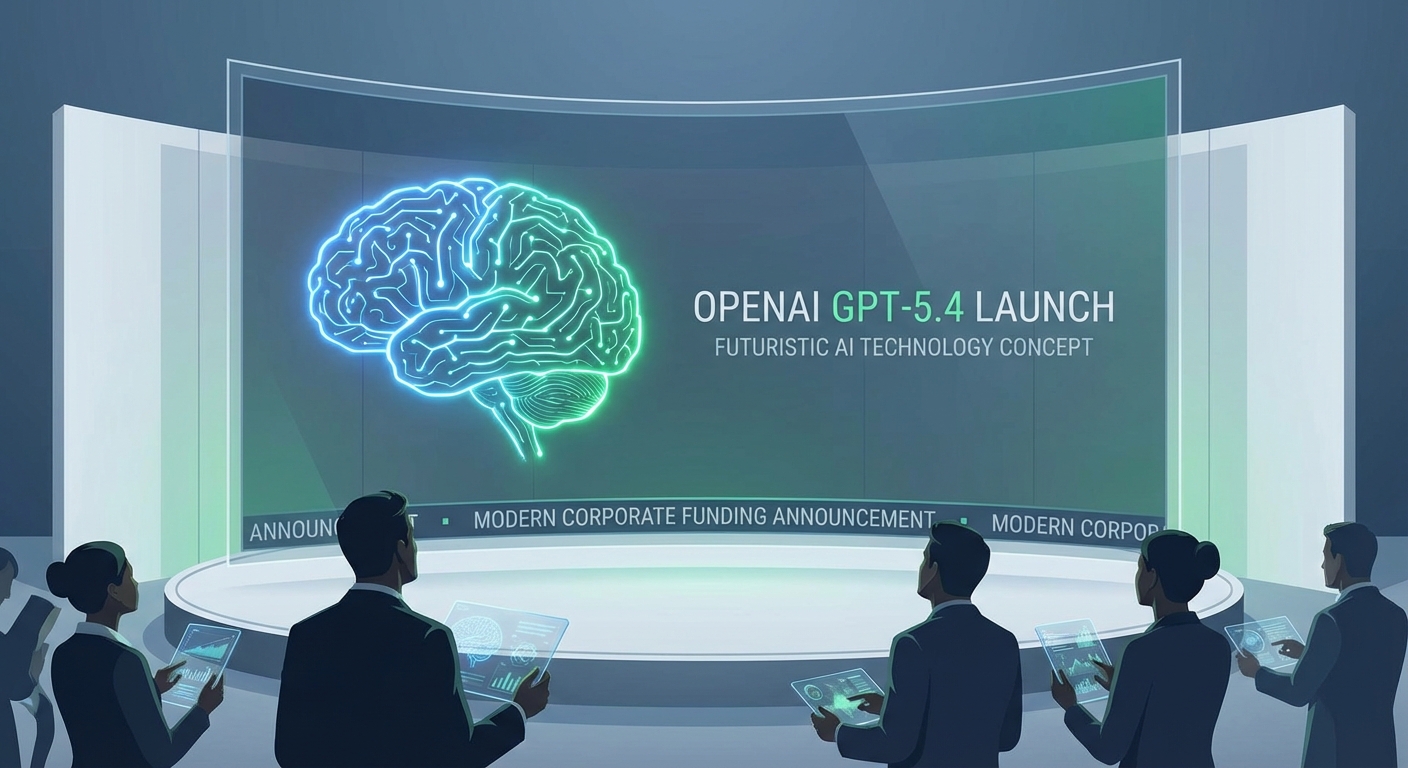 OpenAI GPT-5.4 ローンチイメージ
