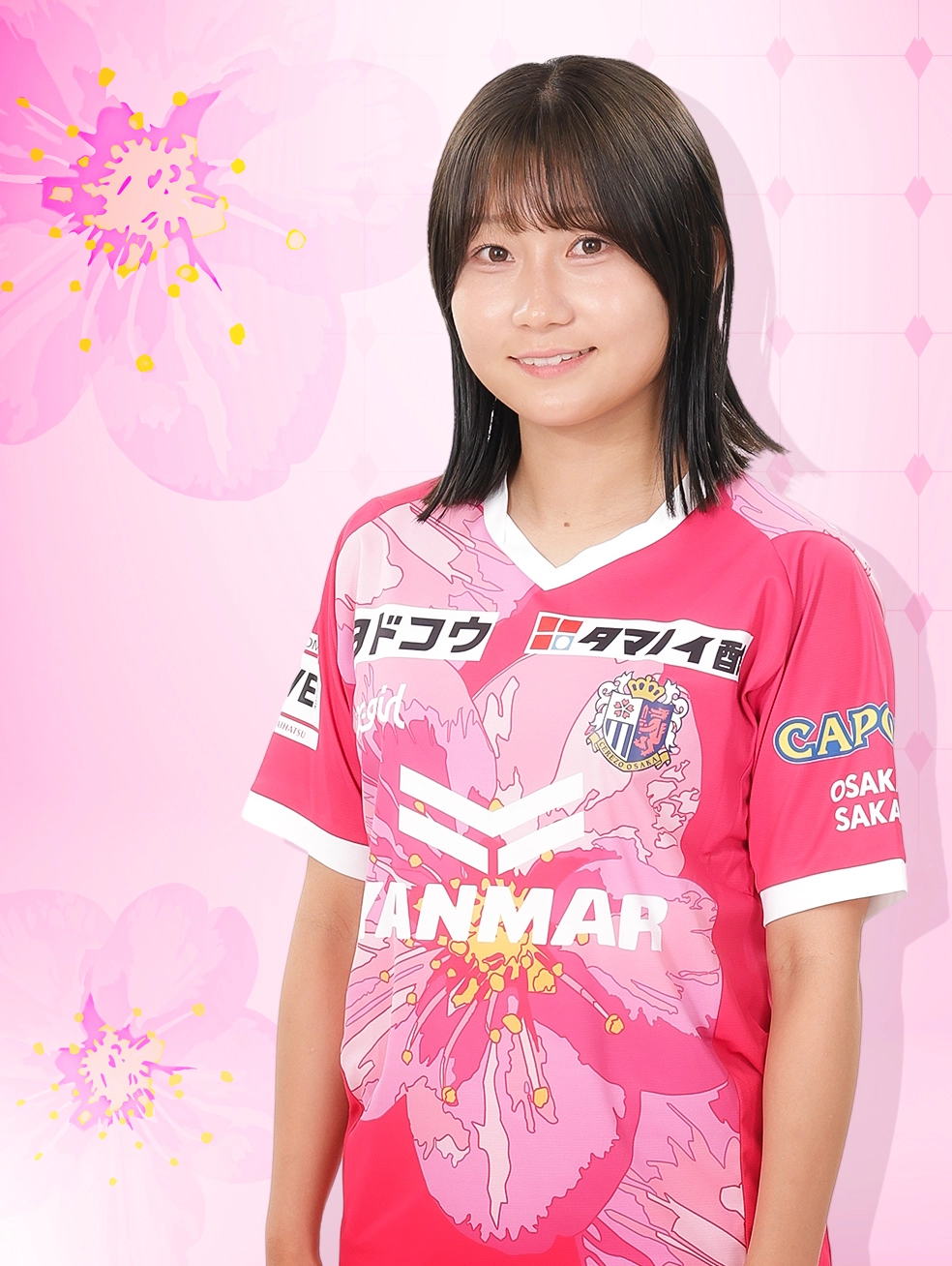 セレッソ大阪　夏用　M 高和 芹夏 | セレッソ大阪ヤンマーレディース | Cerezo Osaka