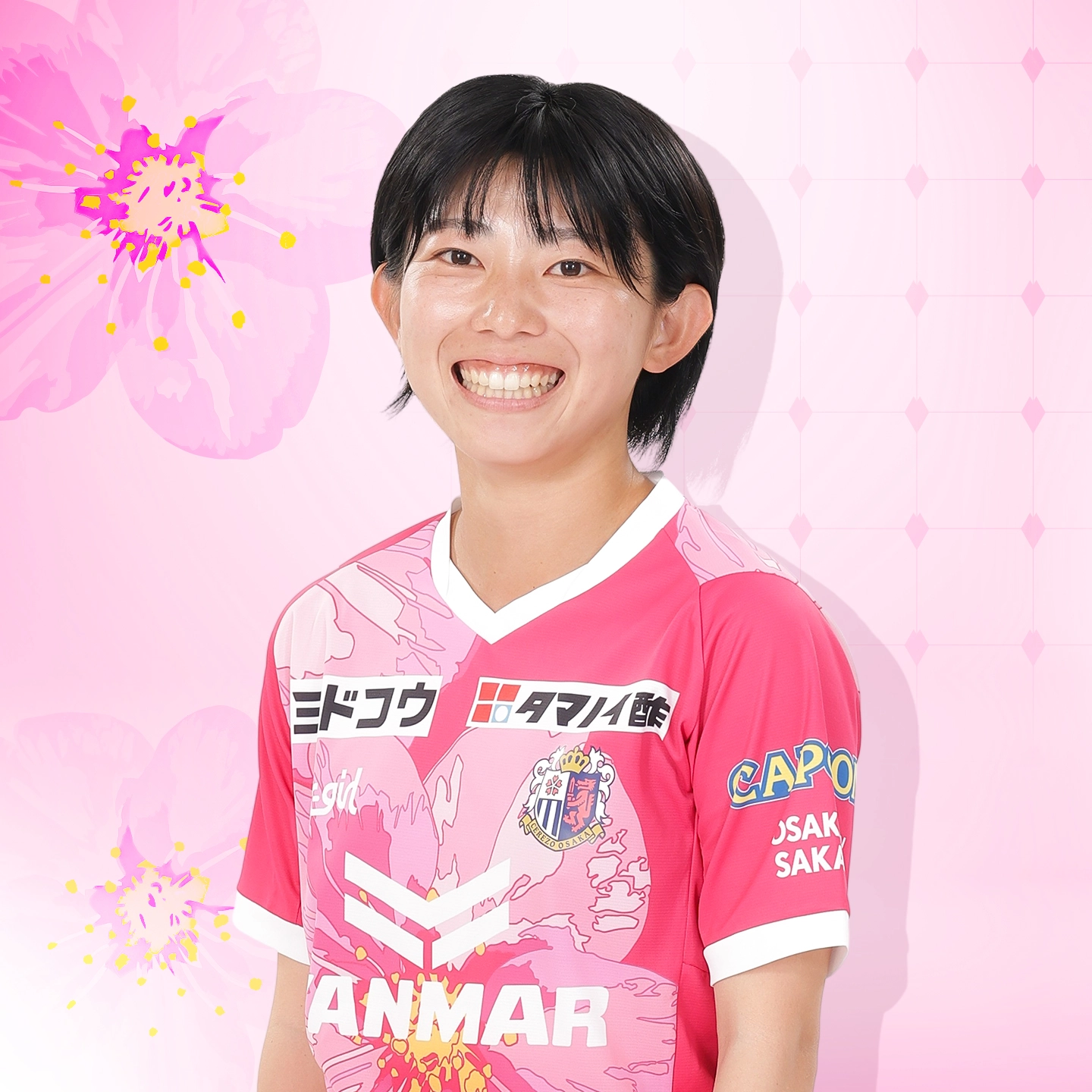 セレッソ大阪　夏用　M 高和 芹夏 | セレッソ大阪ヤンマーレディース | Cerezo Osaka