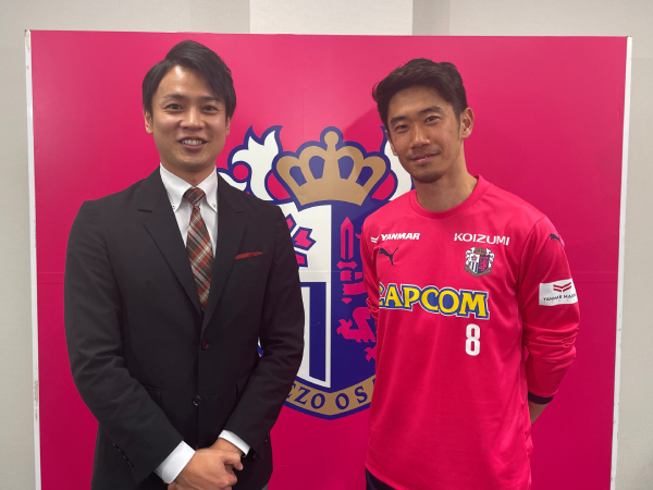 朝日放送「news おかえり」で香川真司選手のインタビューが放送され