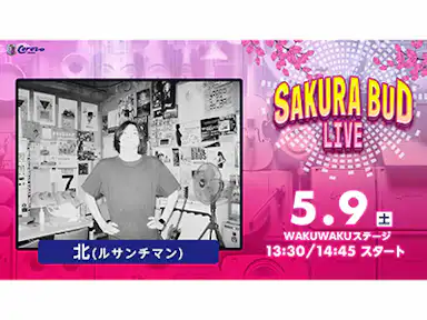 SAKURA BUD LIVE実施のお知らせ