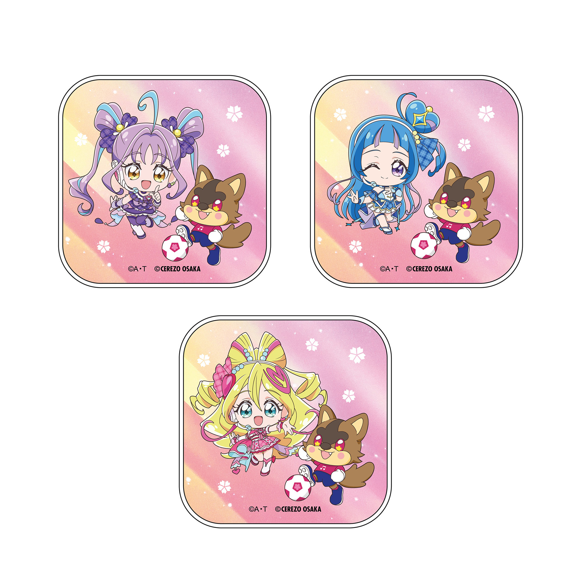 大人気アニメ「キミとアイドルプリキュア♪」とのコラボグッズを