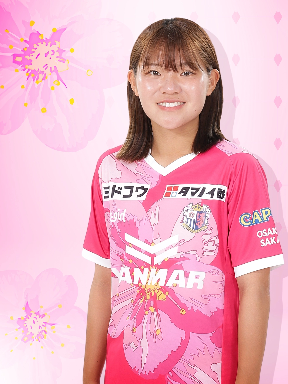 セレッソ大阪　夏用　M 高和 芹夏 | セレッソ大阪ヤンマーレディース | Cerezo Osaka