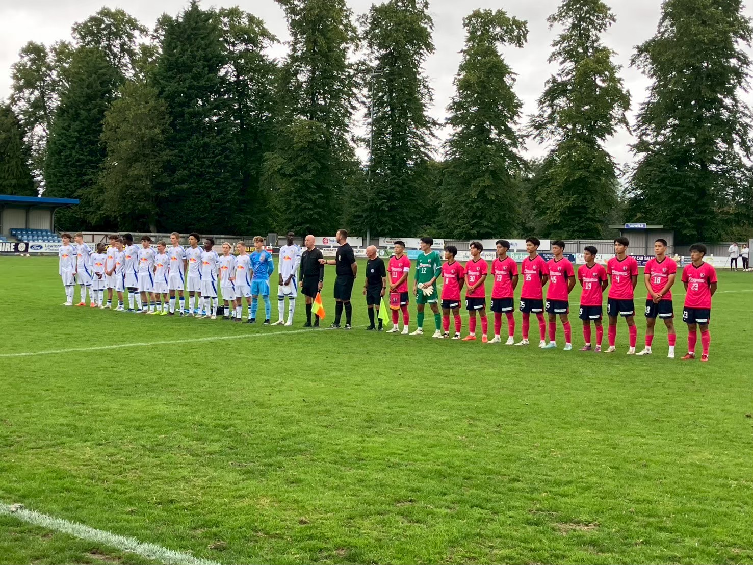 U-17 イングランド遠征