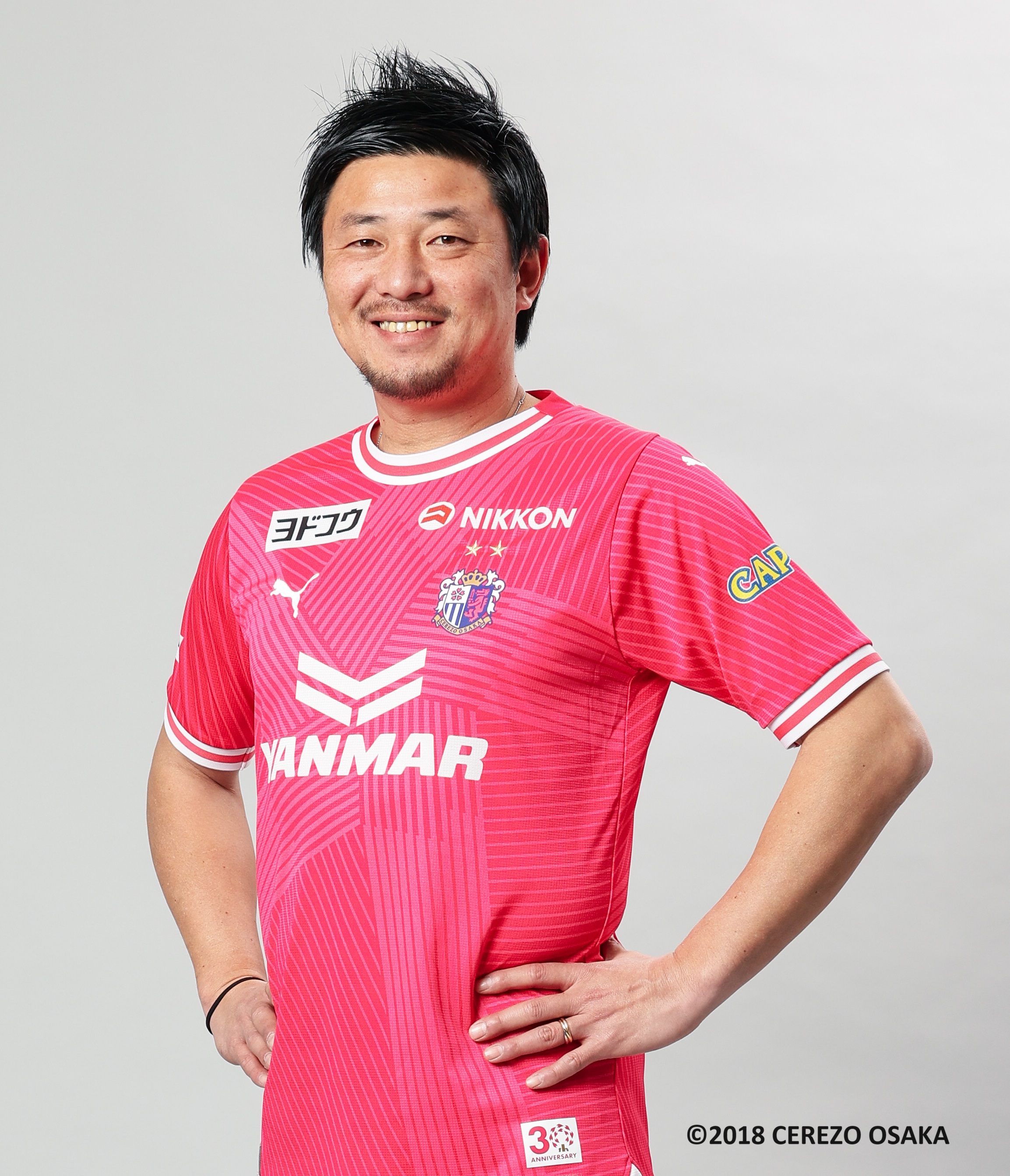 サッカー・フットサル セレッソ大阪 酒本憲幸サイン入りユニフォーム