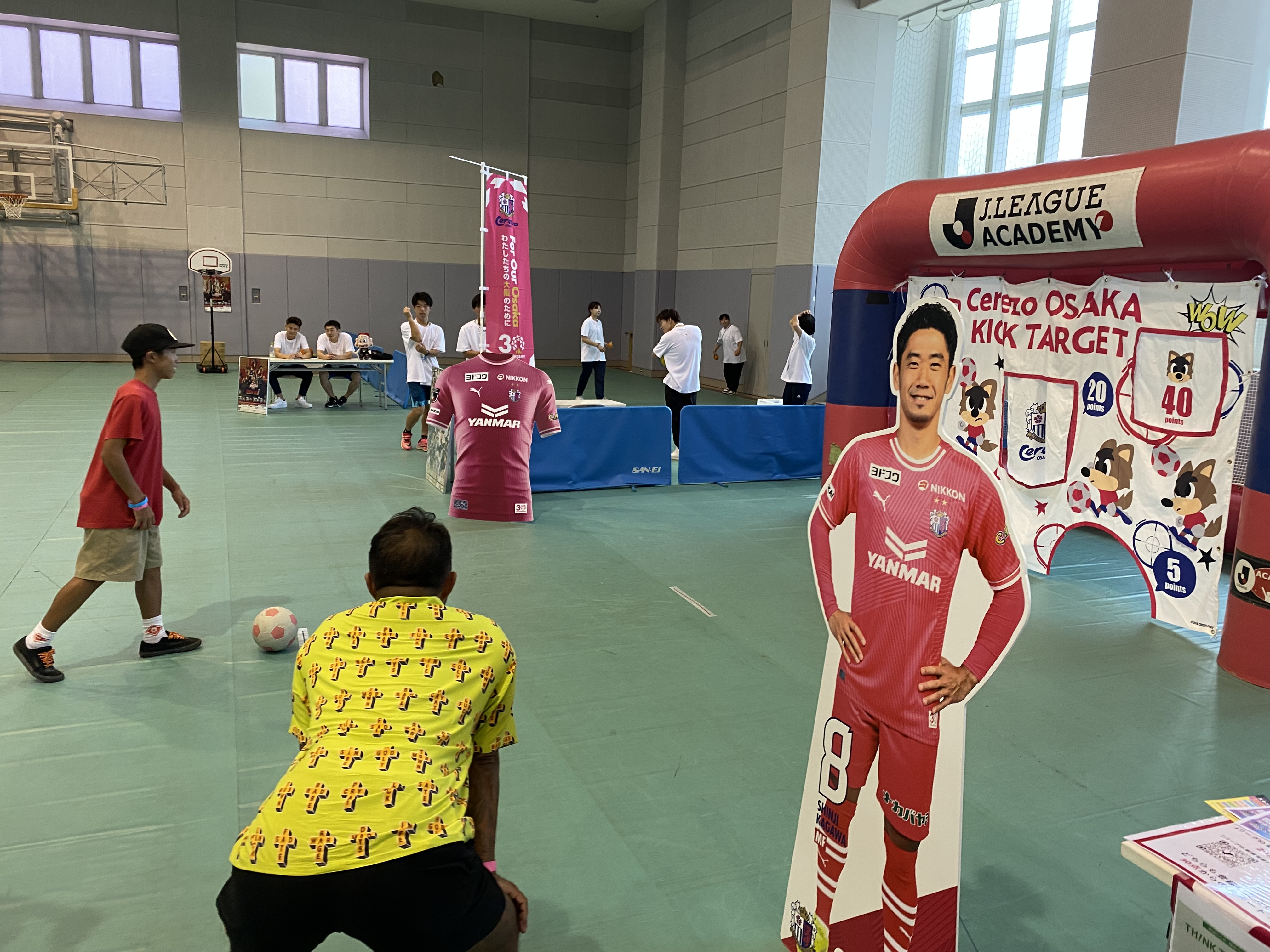 ホームタウンレポート： 「おおきに祭2024」にキックターゲットを出展