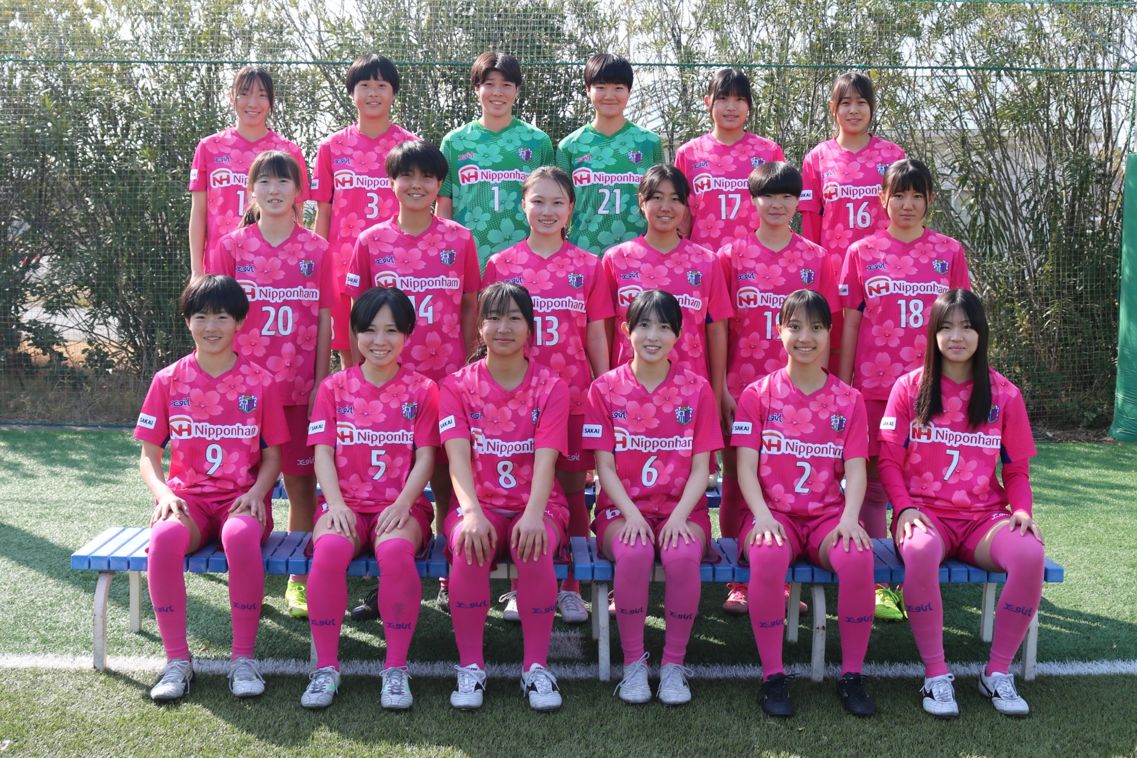 ガールズU-18集合写真