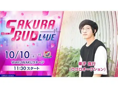 SAKURA BUD LIVE実施のお知らせ